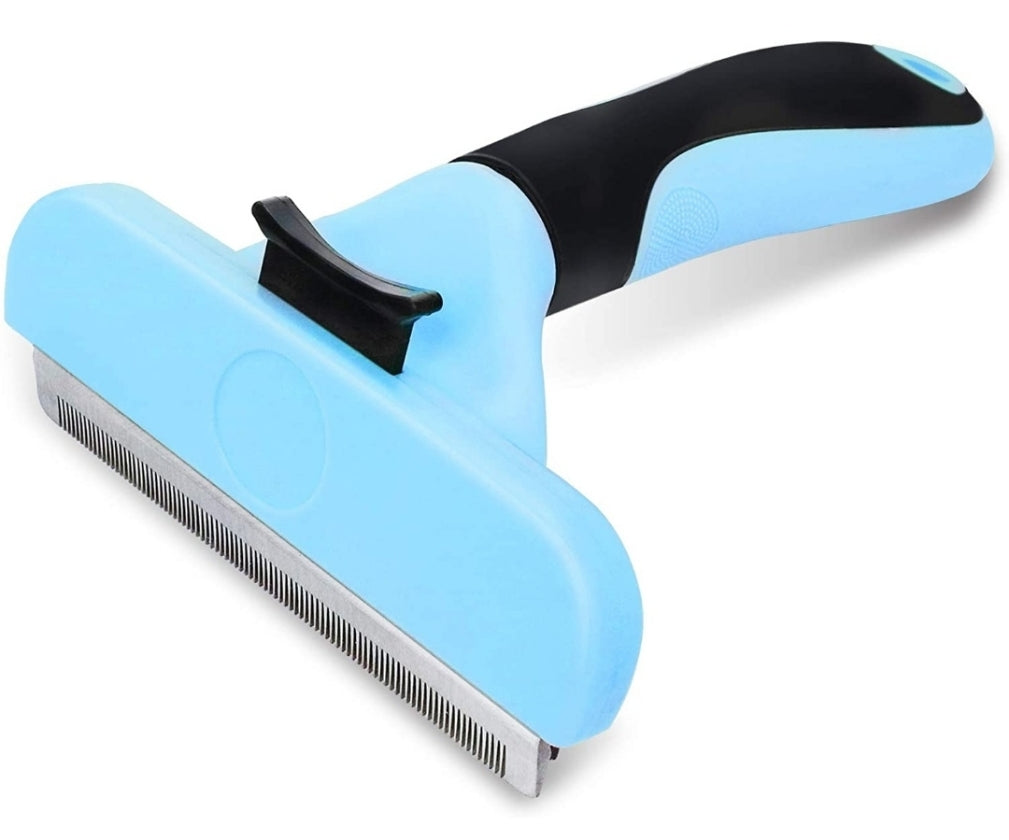 Cepillo pelo muerto celeste