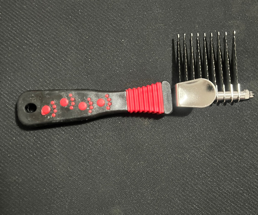 Desmotador rojo navaja