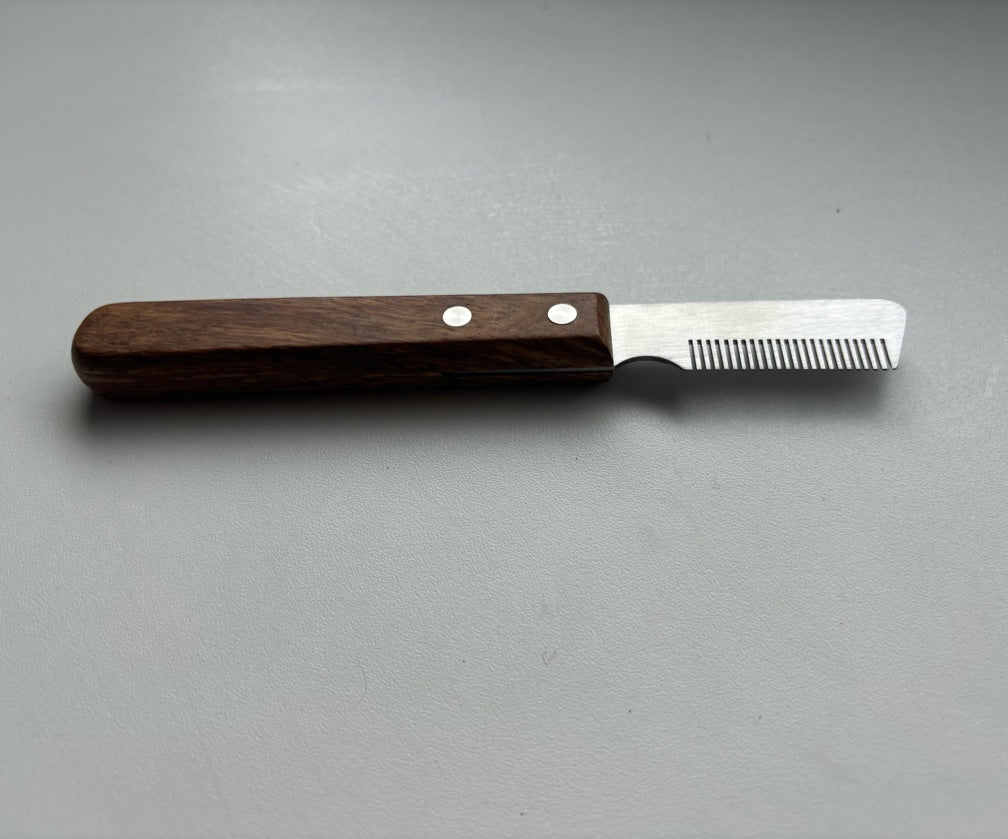 Navaja stripping delgada