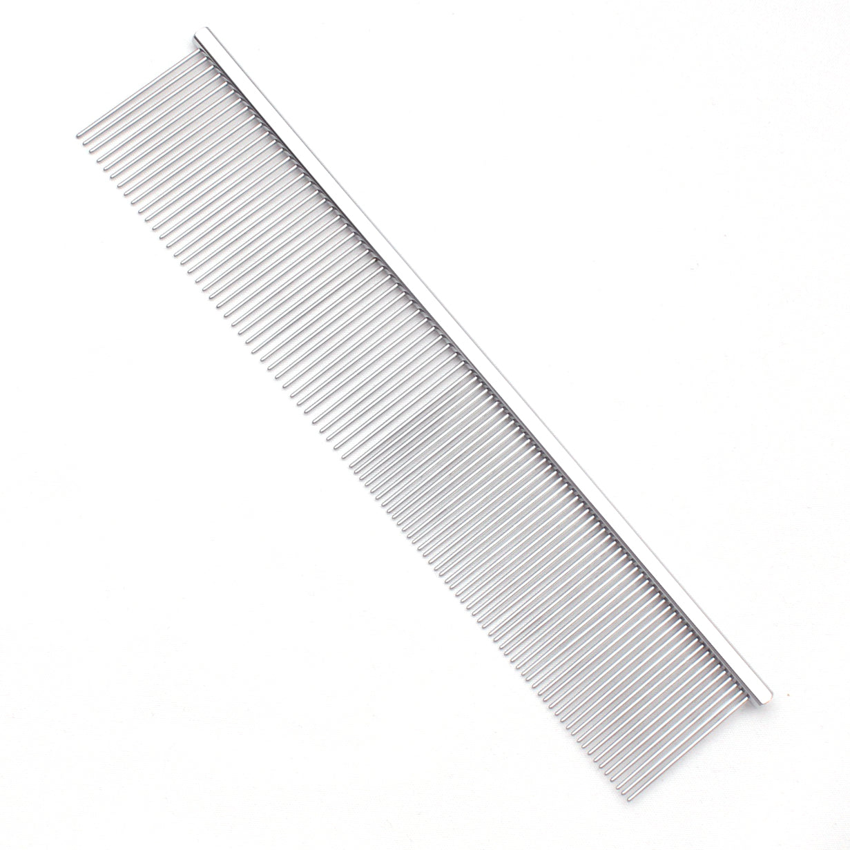 Peine Metálico C7812 – Mango de Cobre plateado 19cm para Perros y Gatos